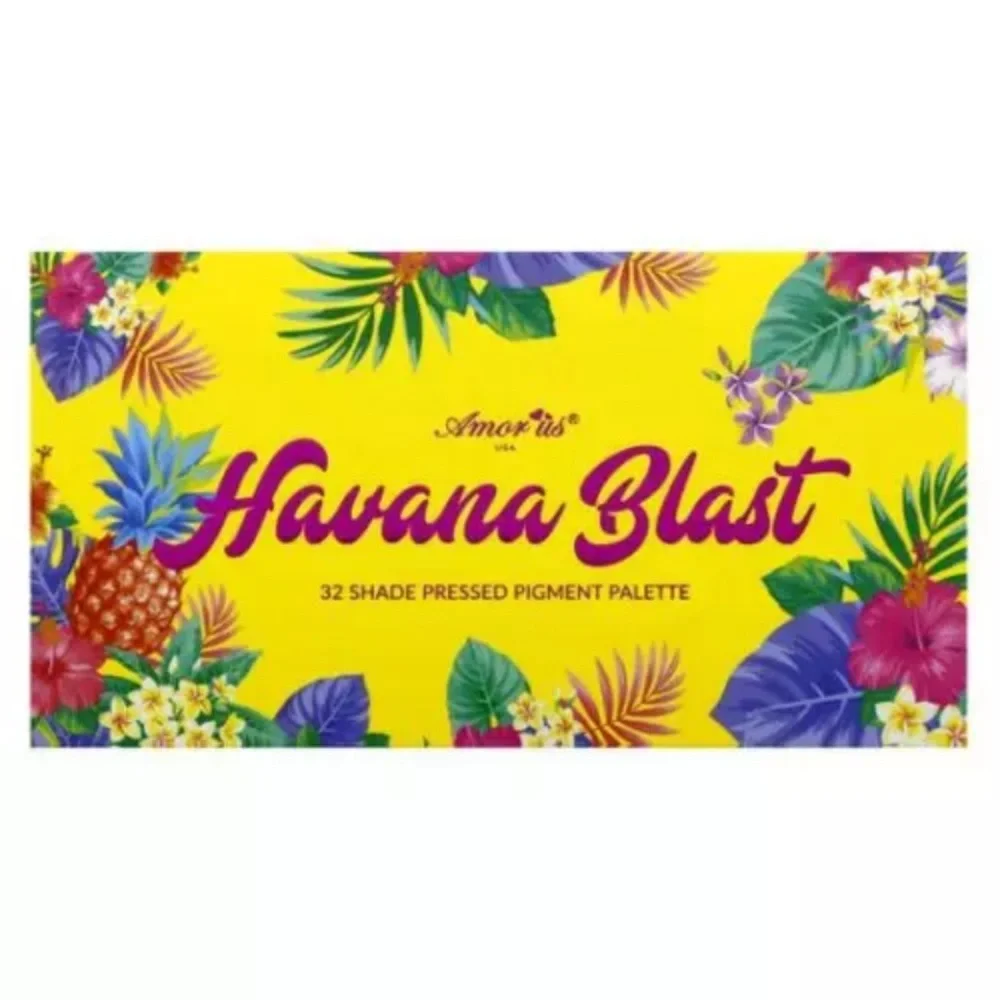 💎 Amor Us HAVANA BLAST Pressed Pigment Palette Eyeshadow Palette New